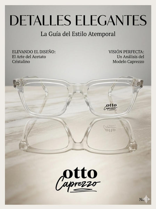 Gafas Otto Caprezzo: Sofisticación Transparente