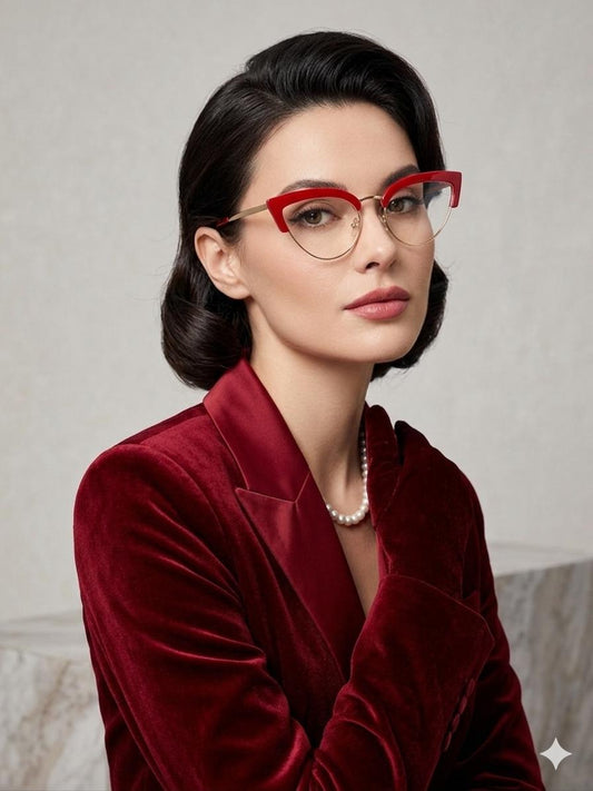 Elegancia retro-chic: La sofisticación del cat-eye"
