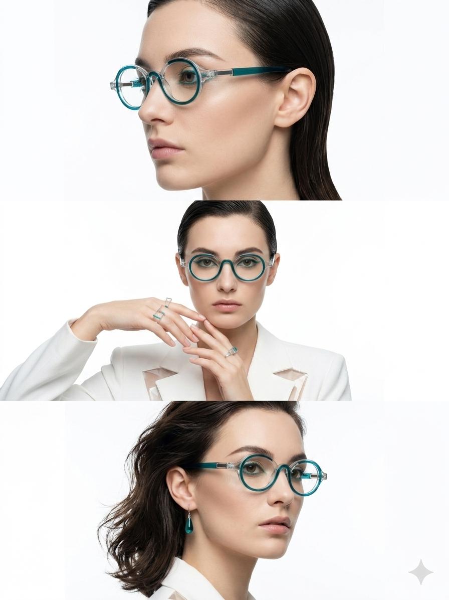 Gafas Transparentes Teal Vision
