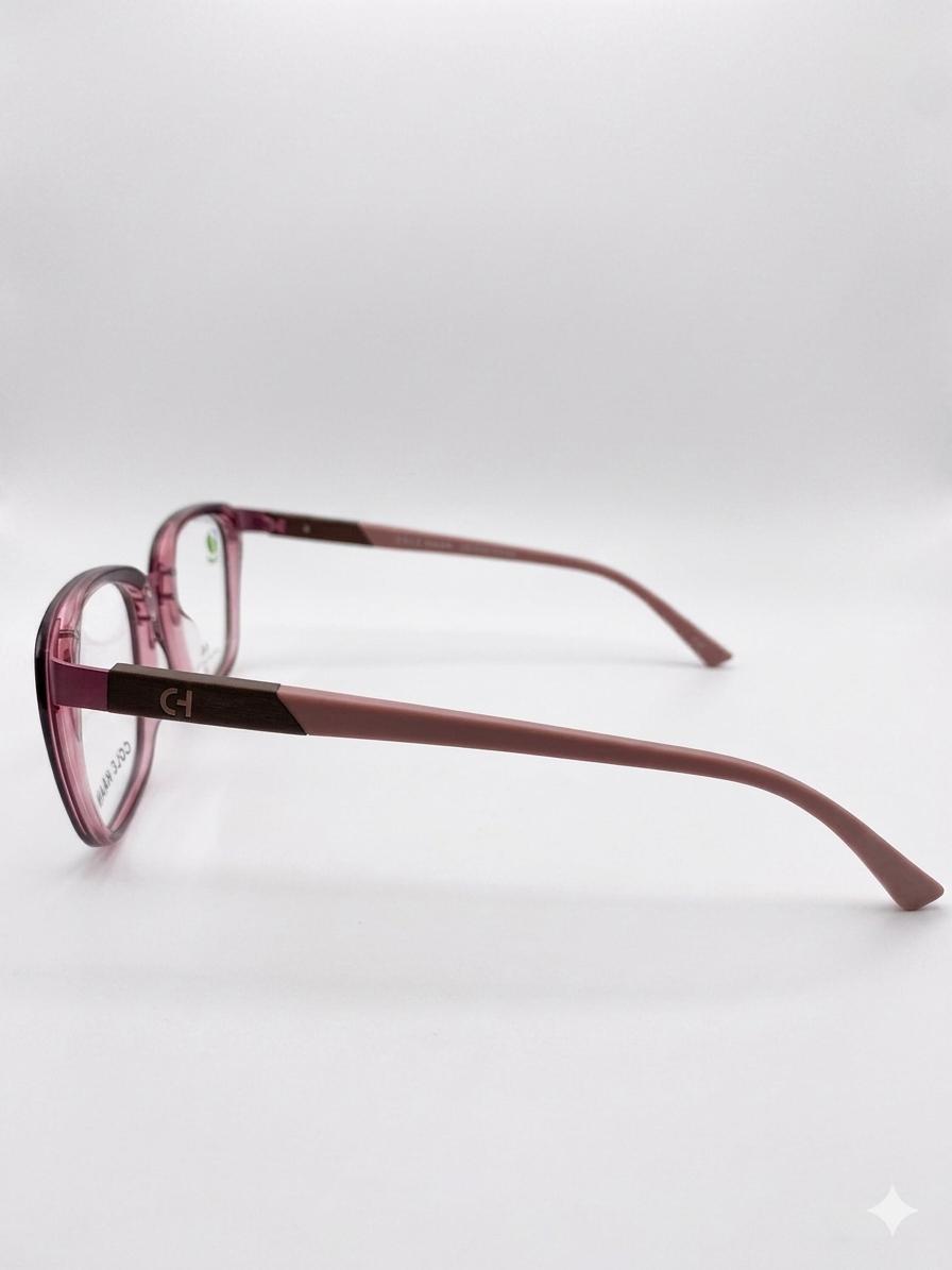 Lentes Cole Haan Flexibles para Mujer – Armazón Oftálmico Rosa Translúcido