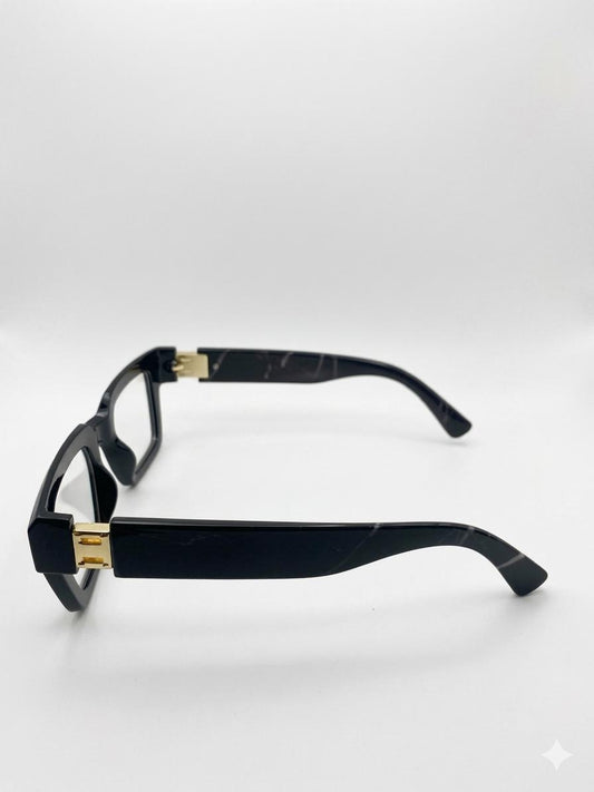 Gafas de Sol Premium – Estilo Square Chunky con Alma de Mármol