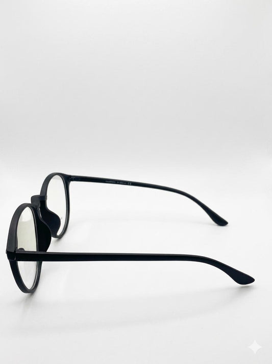 Lentes de Descanso Confort Black – Estilo Intelectual y Protección Diaria