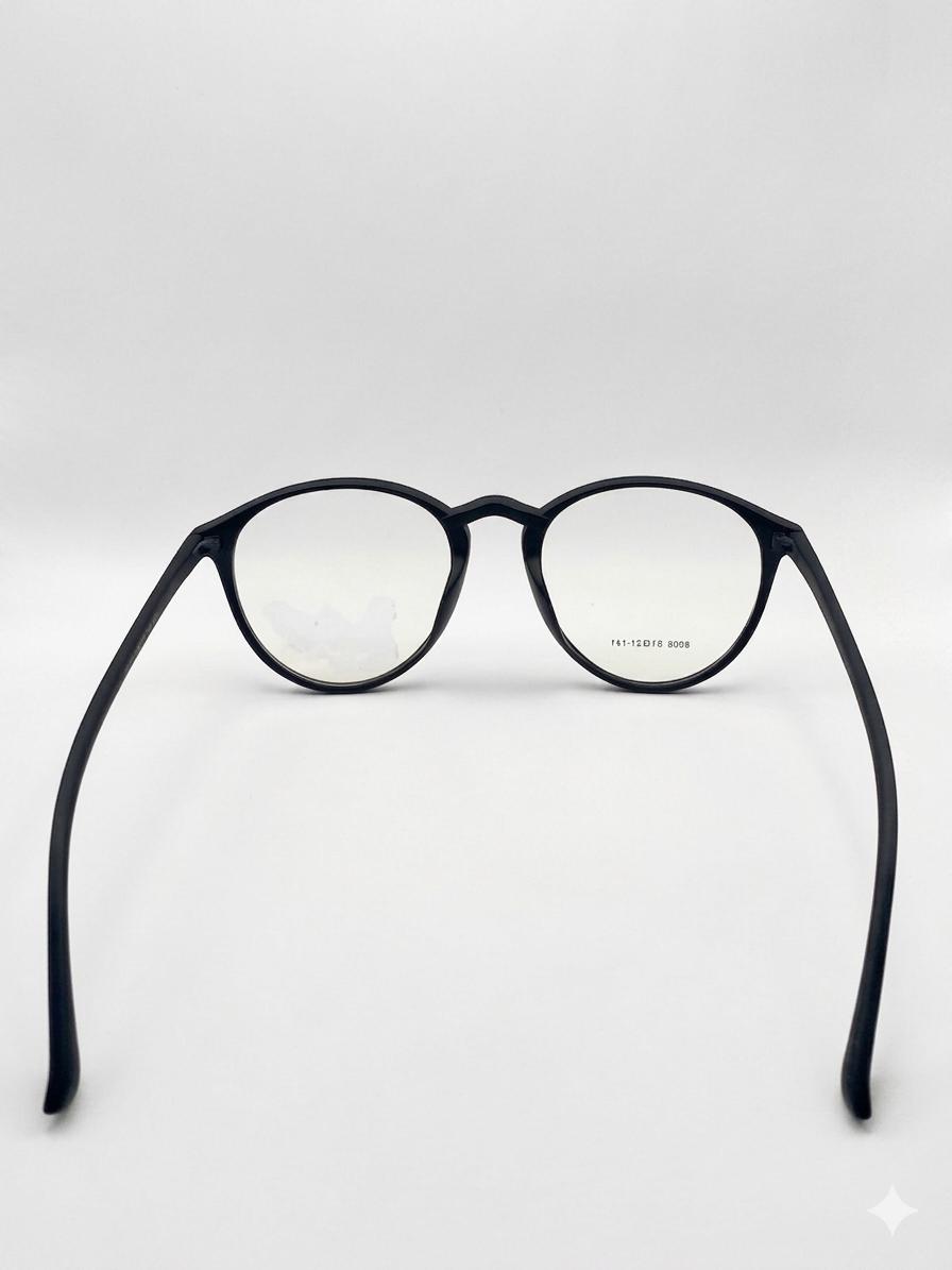 Lentes de Descanso Confort Black – Estilo Intelectual y Protección Diaria