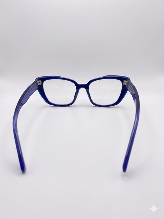 Lentes de Sol / Monturas Ópticas Prada Milano – Estilo Cat-Eye Color Morado