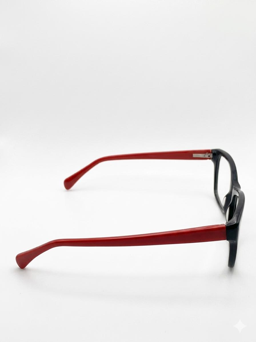 Oftálmico Ray-Ban Cat-Eye – Negro y Rojo