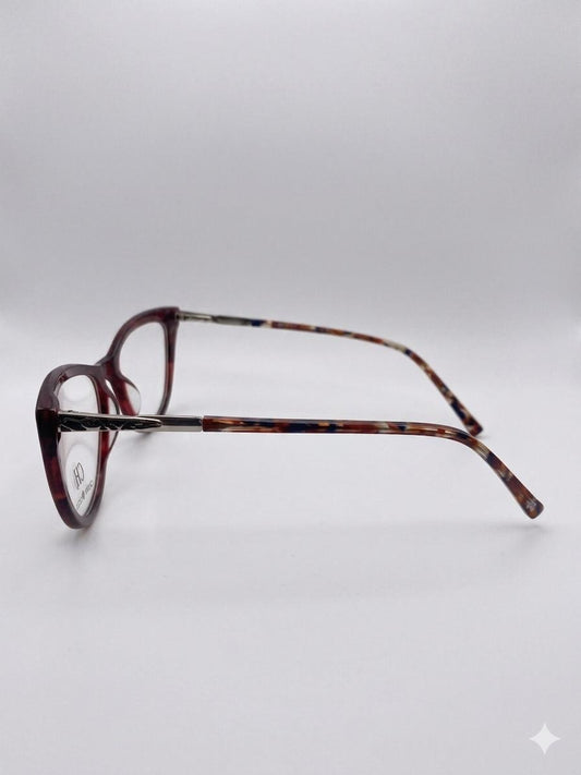 Gafas de Vista Ocho y Medio • Estilo Cat-Eye con Textura de Reptil