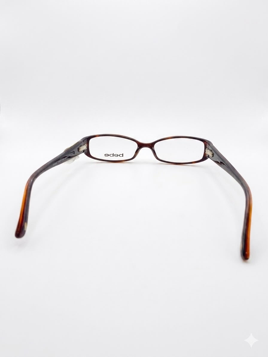 Lentes Oftálmicos Bebe - Armazón de Carey con Detalle de Corazones