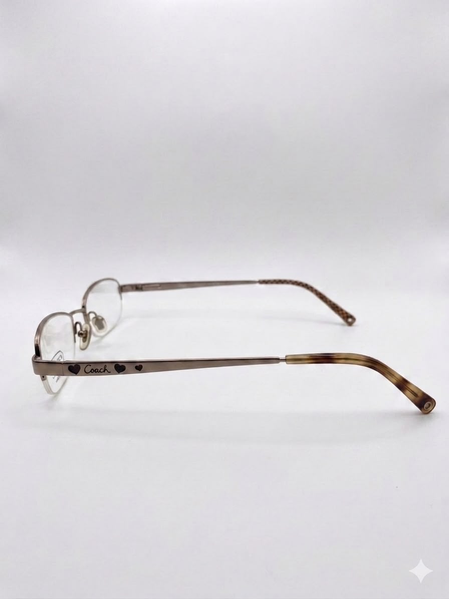 Gafas graduadas Coach con detalles decorativos en las varillas