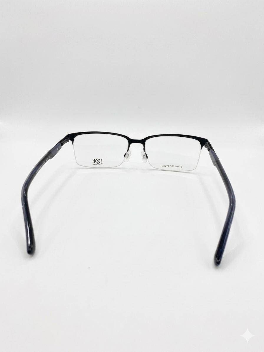 Gafas graduadas Joe Joseph Abboud estilo semi-al aire en acero inoxidable