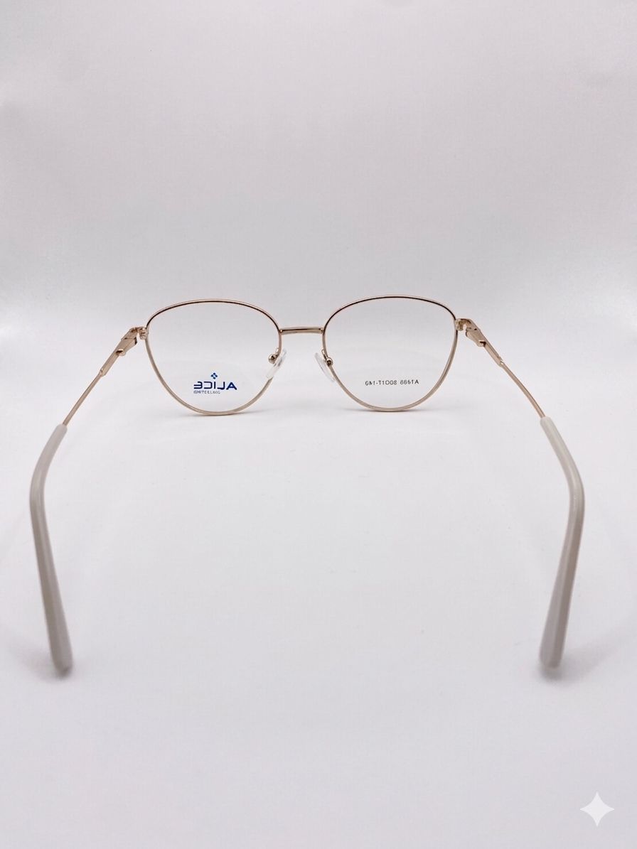 Gafas de Montura Fina "A1496" – Elegancia Minimalista