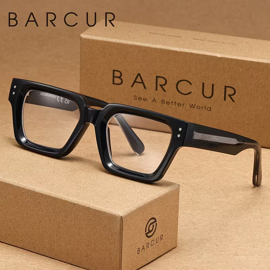 Gafas de Lectura BARCUR – Montura Gruesa de Estilo Moderno