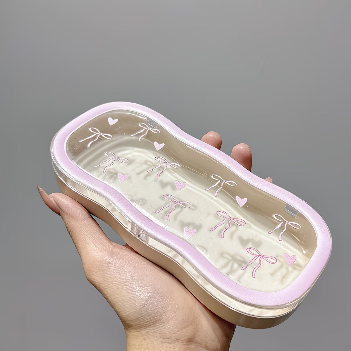 Estuche Magnético Compacto "Love Bow"