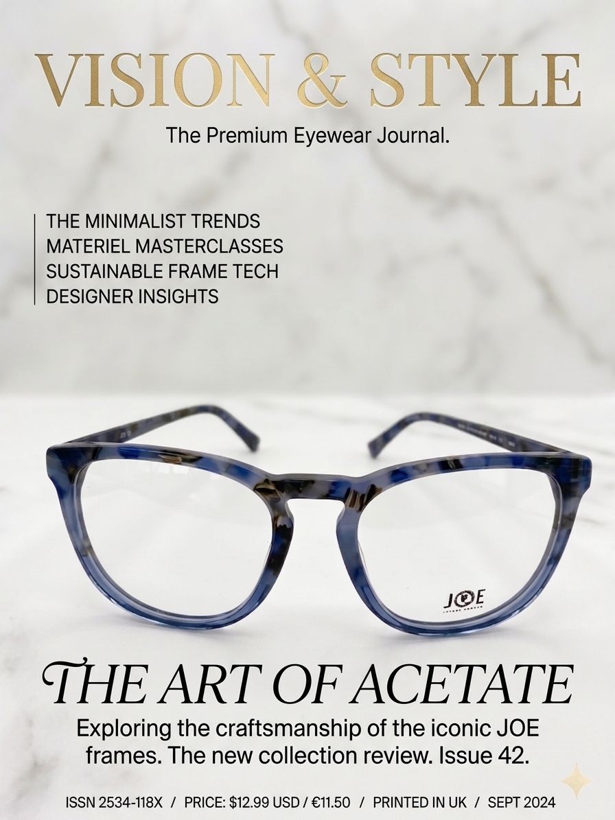 Descubre la Sofisticación de JOE en una Elegante Montura de Acetato