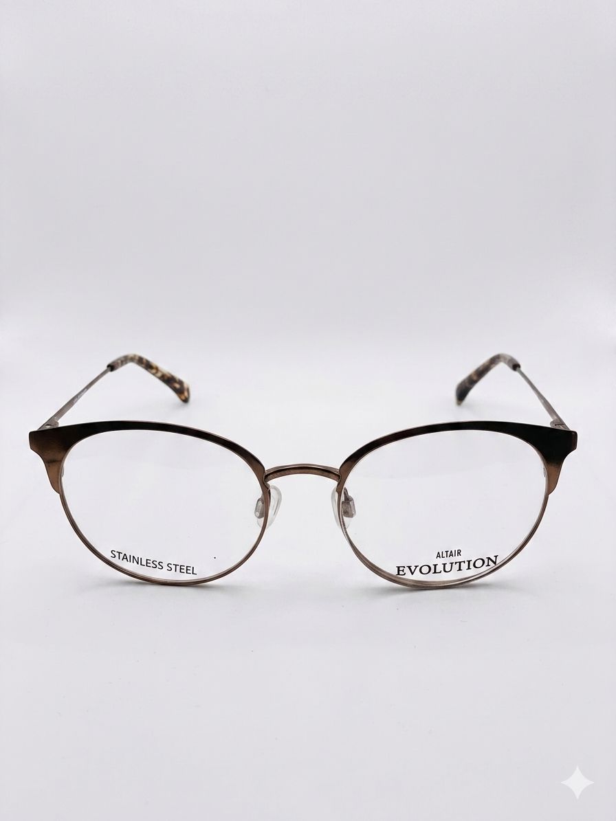Lentes Altair Evolution – Estilo Cat-Eye en Acero Inoxidable