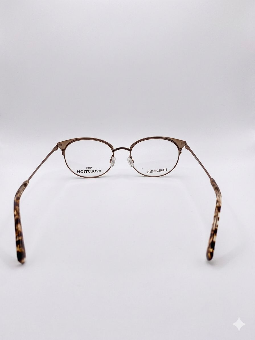 Lentes Altair Evolution – Estilo Cat-Eye en Acero Inoxidable