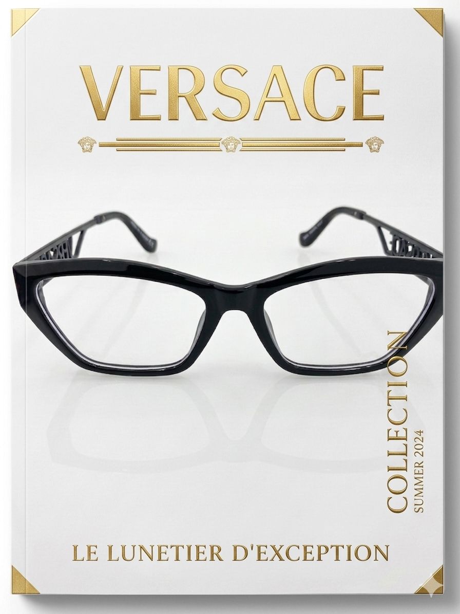 Versace Cat-Eye: La Definición de la Mirada Audaz