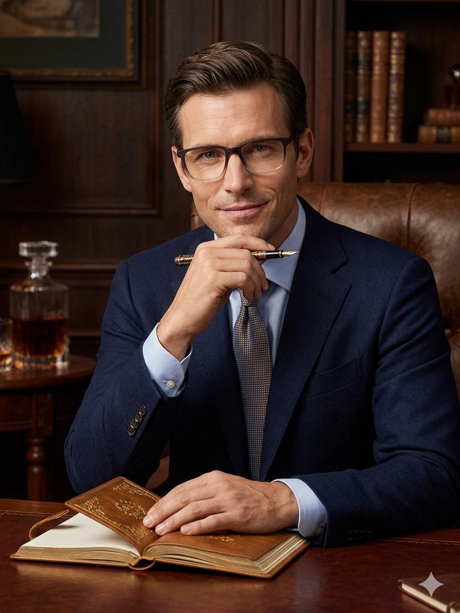 Gafas de ver de acetato con degradado marrón para hombre y mujer JOE