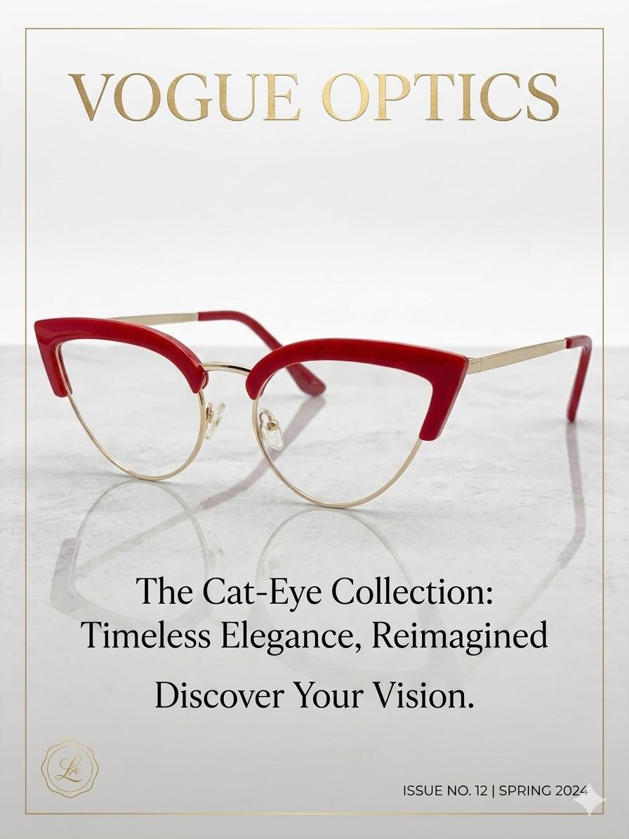 Elegancia retro-chic: La sofisticación del cat-eye"