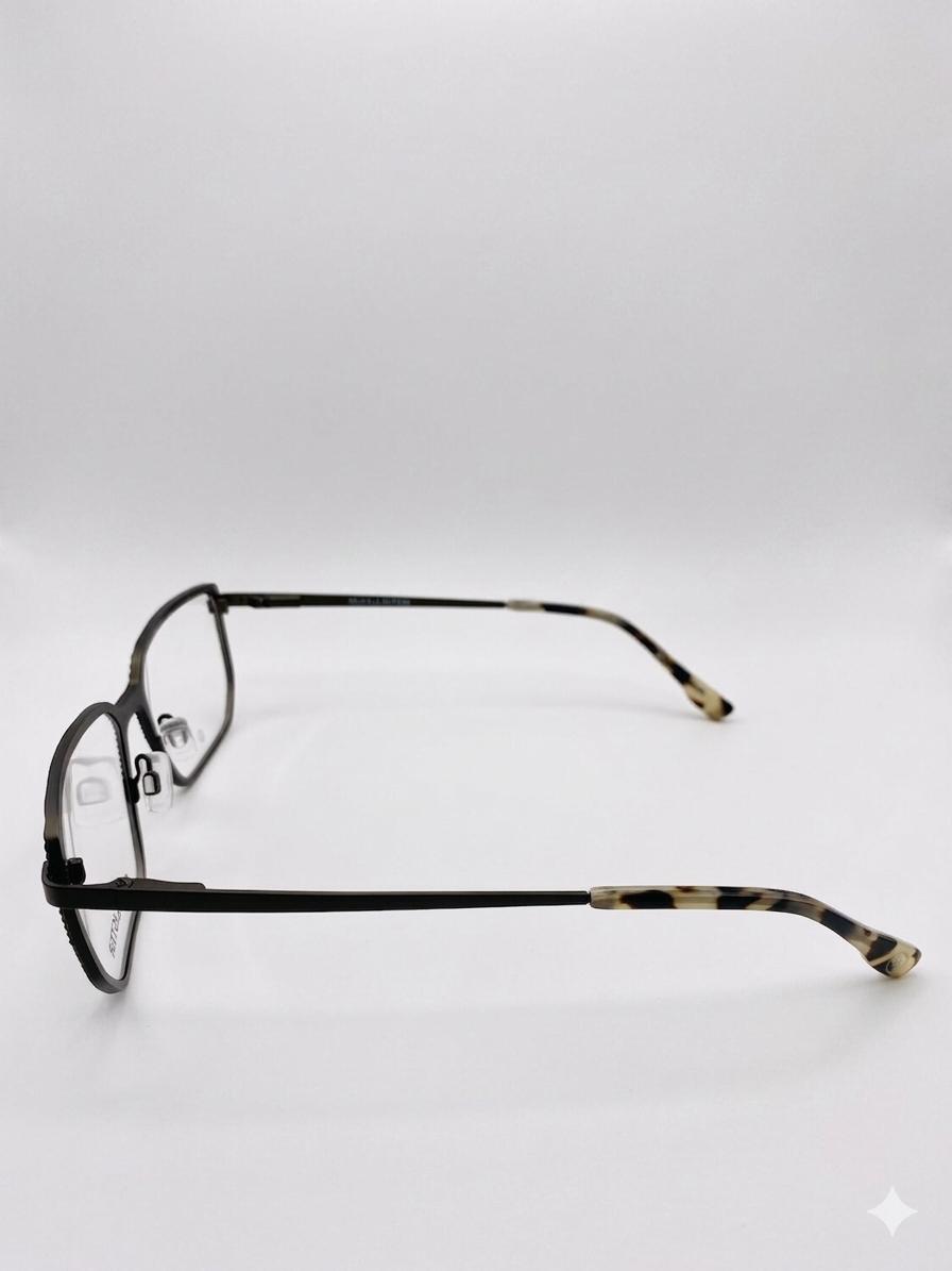 Gafas McALLISTER con Montura de Líneas y Detalles en Carell