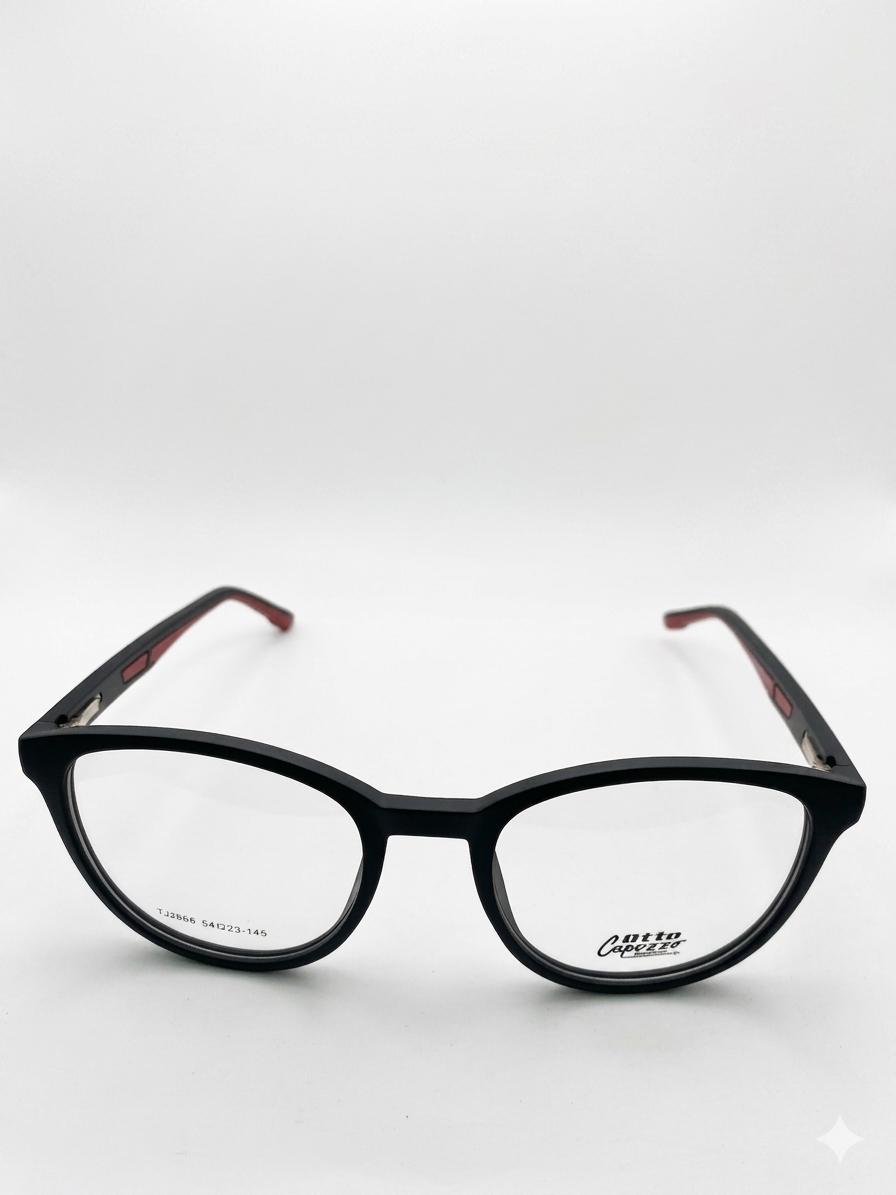 Gafas McALLISTER con Montura de Líneas y Detalles en Carell