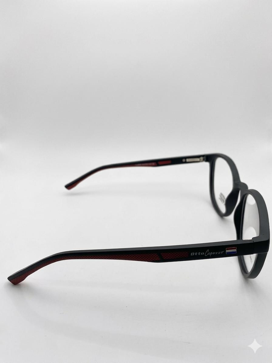 Gafas McALLISTER con Montura de Líneas y Detalles en Carell