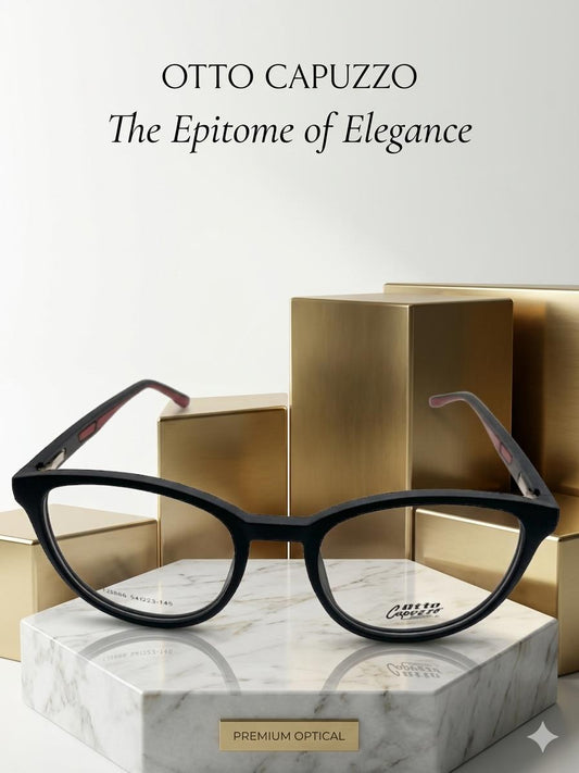 Gafas McALLISTER con Montura de Líneas y Detalles en Carell