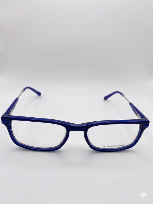 Gafas de ver de acetato azul Calvin Klein Jeans: Estilo moderno para el día a día