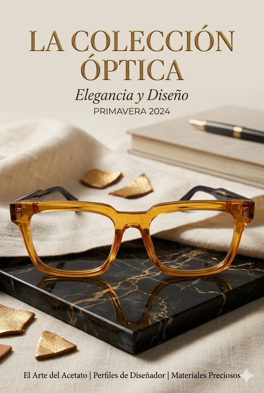 acetato en tono ámbar Distinción en Cada Mirada