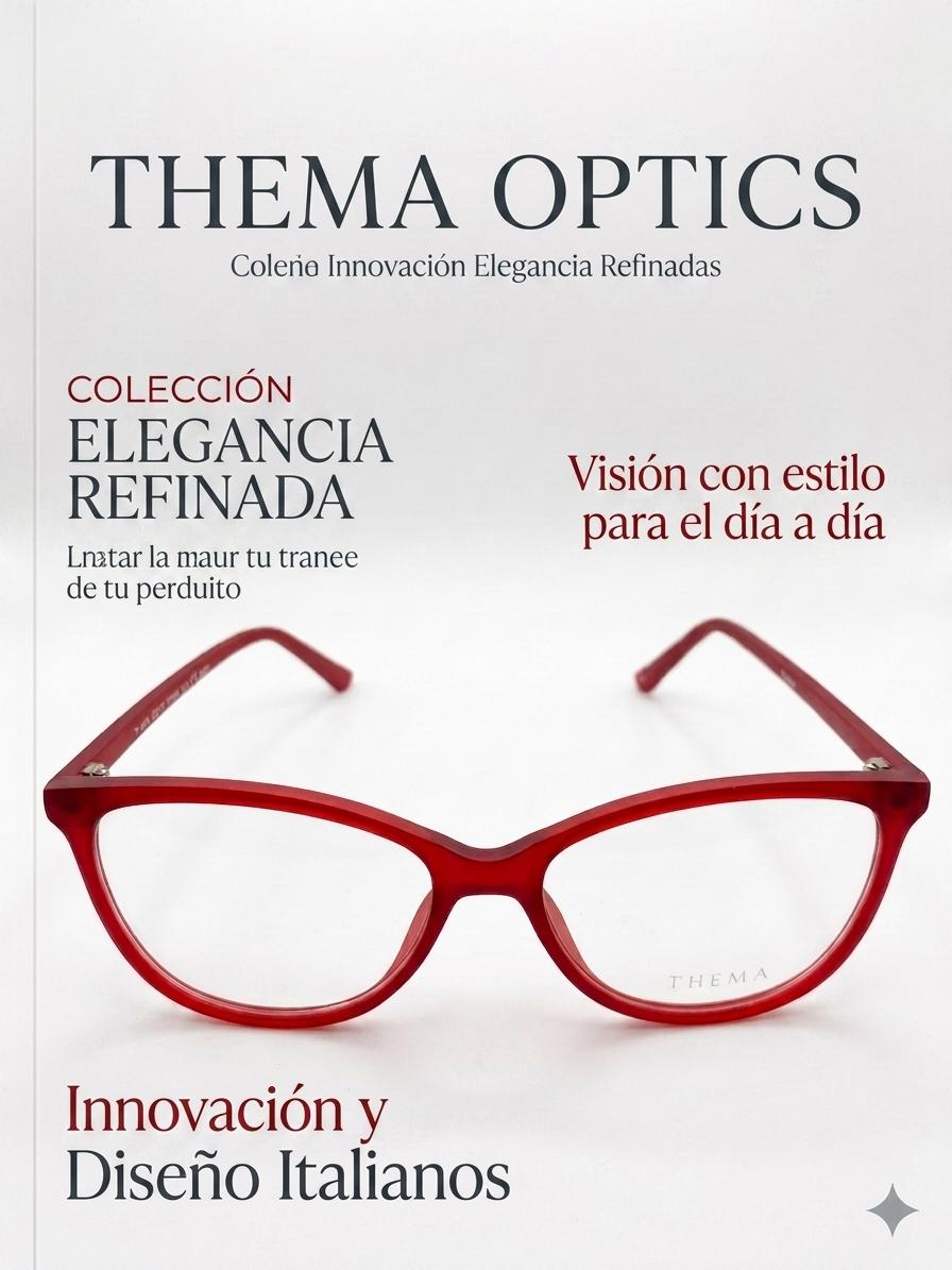 THEMA OPTICS: Elegancia Refinada