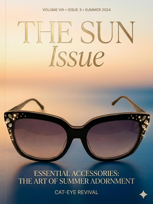 Gafas de Sol Estilo Cat-Eye con Cristales y Detalles en Nácar