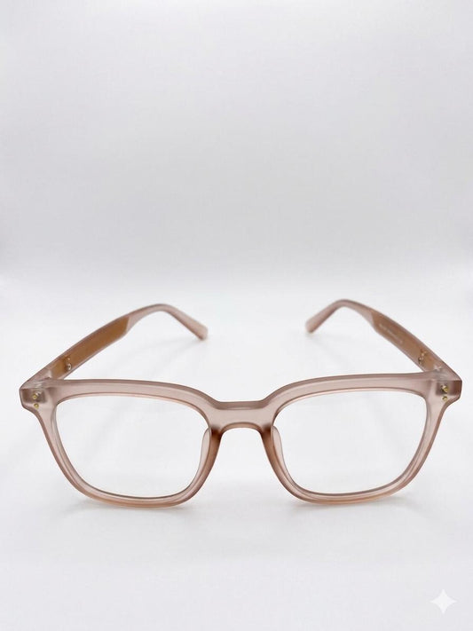 gafas de Vista Louis Vuitton – Elegancia Traslúcida y Detalles Monograma