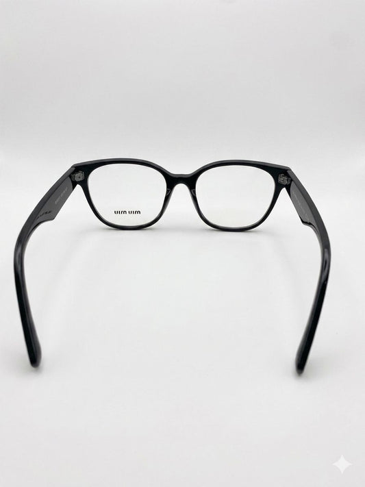 Lentes de Vista Miu Miu – Marco Negro en Acetato Premium