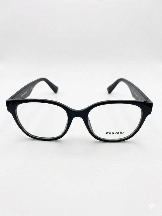 Lentes de Vista Miu Miu – Marco Negro en Acetato Premium