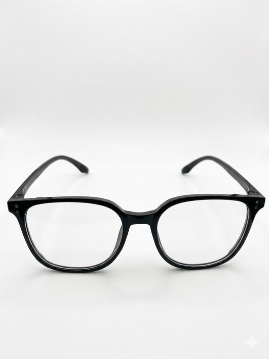 Lentes de Descanso Clásicos con Marco Negro