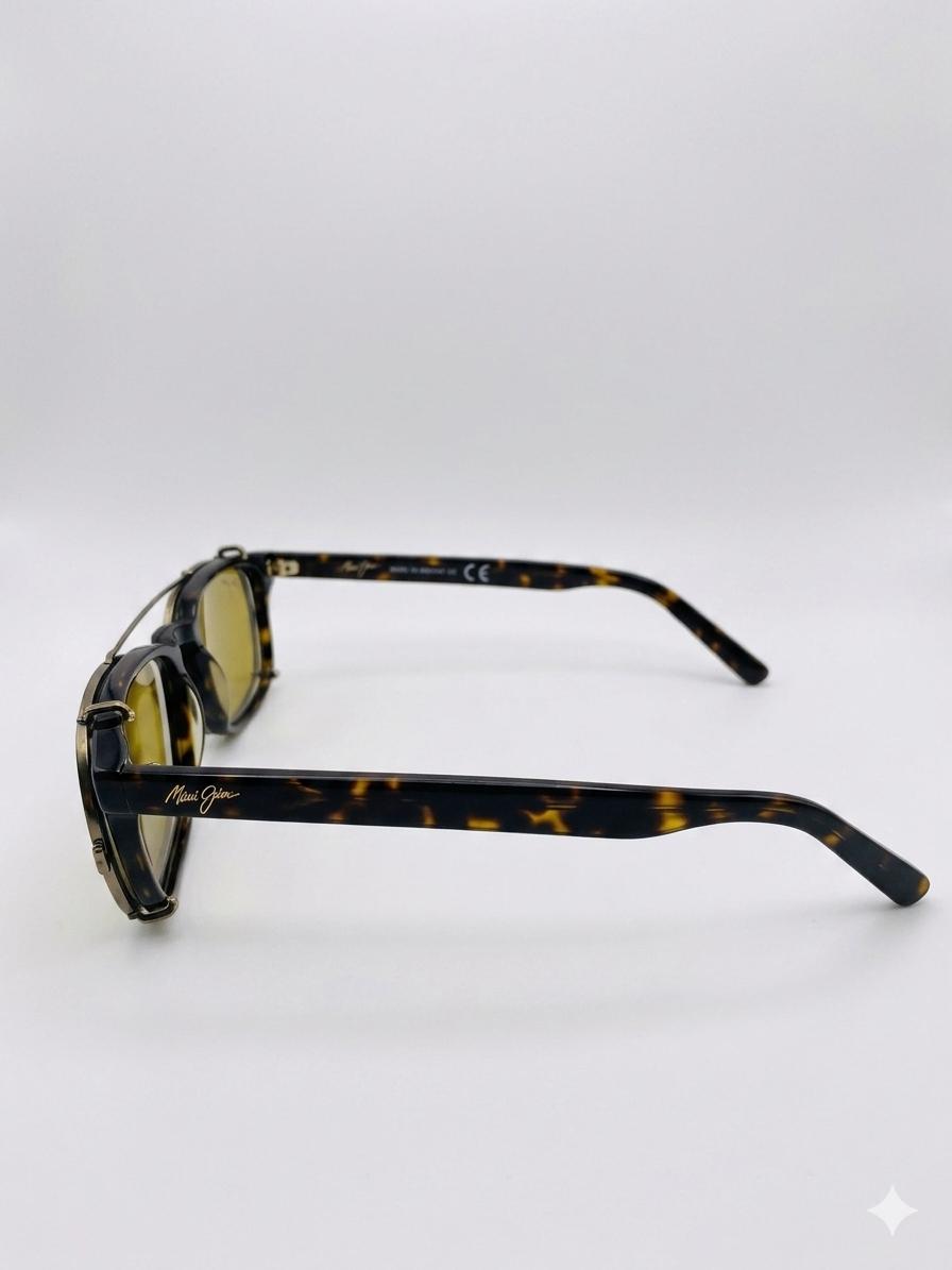 Gafas de Sol Maui Jim Huelo (Clip-On) – Estilo Carey Clásico