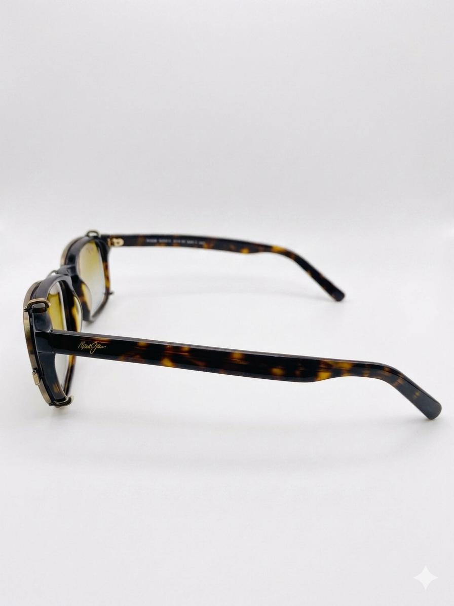 Gafas de Sol Maui Jim Huelo (Clip-On) – Estilo Carey Clásico