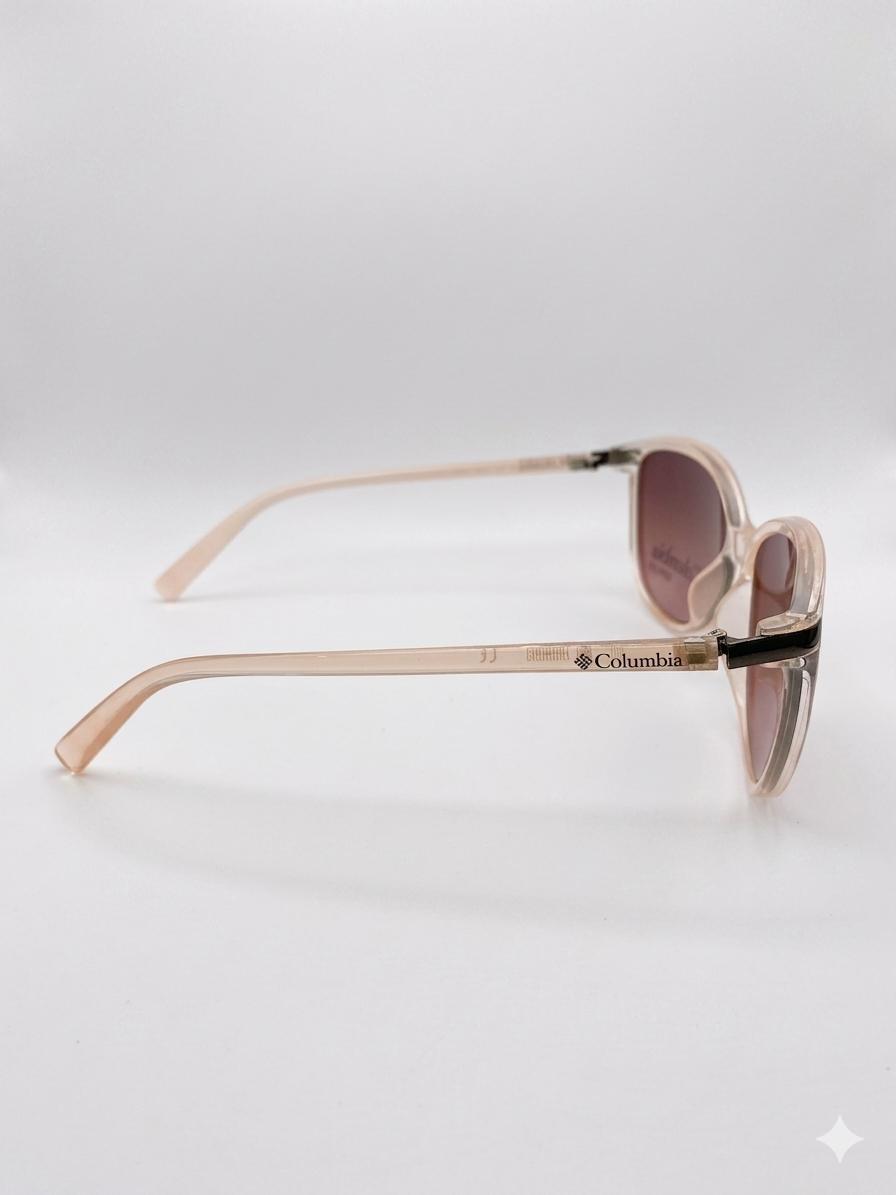 Gafas de Sol Columbia "Adventure" para Mujer – Montura Traslúcida Rosé / Cristales Degradados