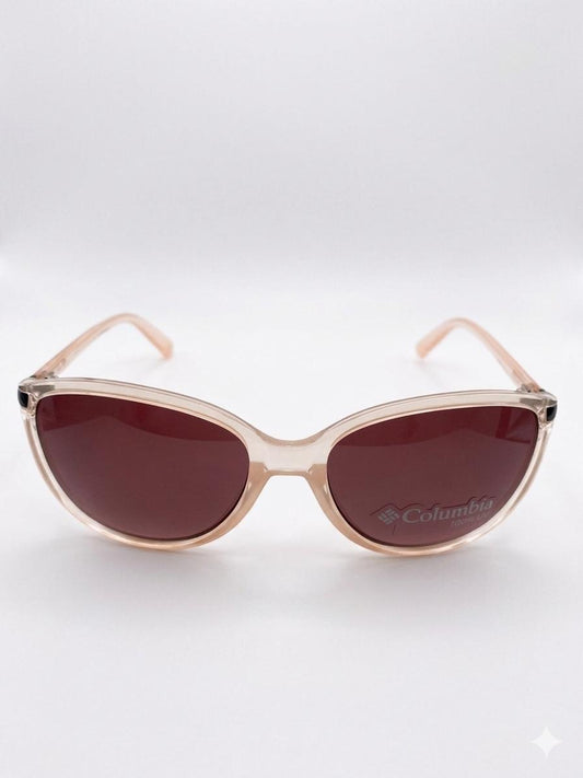 Gafas de Sol Columbia "Adventure" para Mujer – Montura Traslúcida Rosé / Cristales Degradados