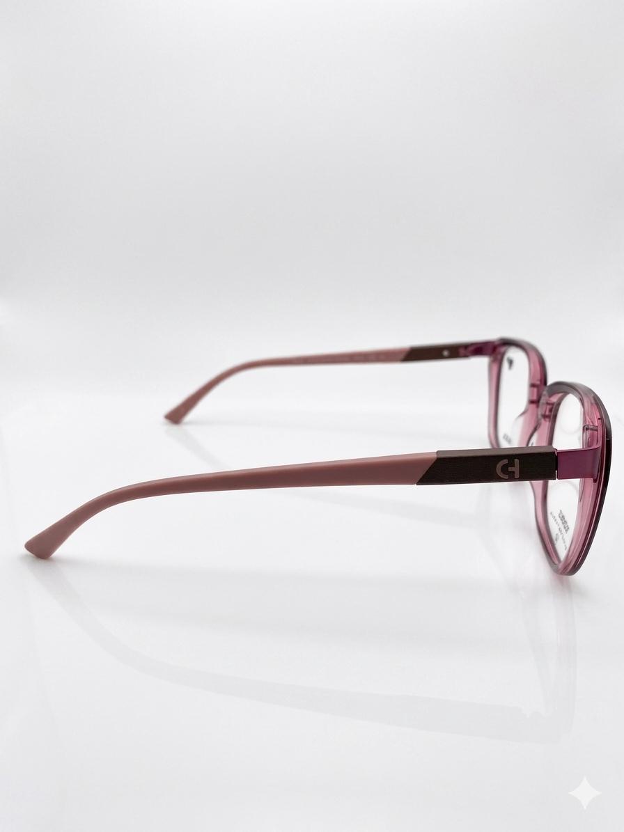 Lentes Cole Haan Flexibles para Mujer – Armazón Oftálmico Rosa Translúcido