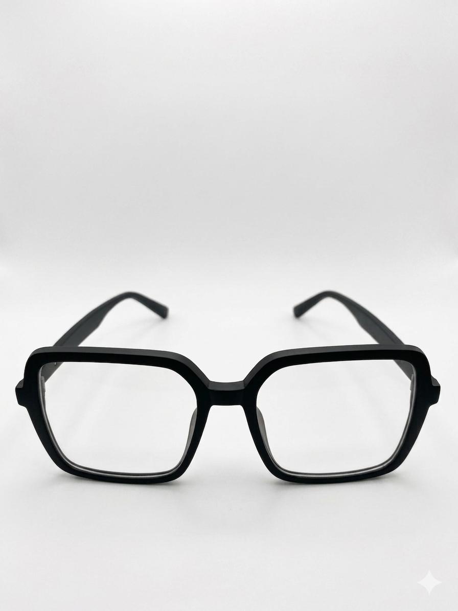 Gafas de Sol Louis Vuitton Square Black – Montura Cuadrada Mate con Detalles en Dorado