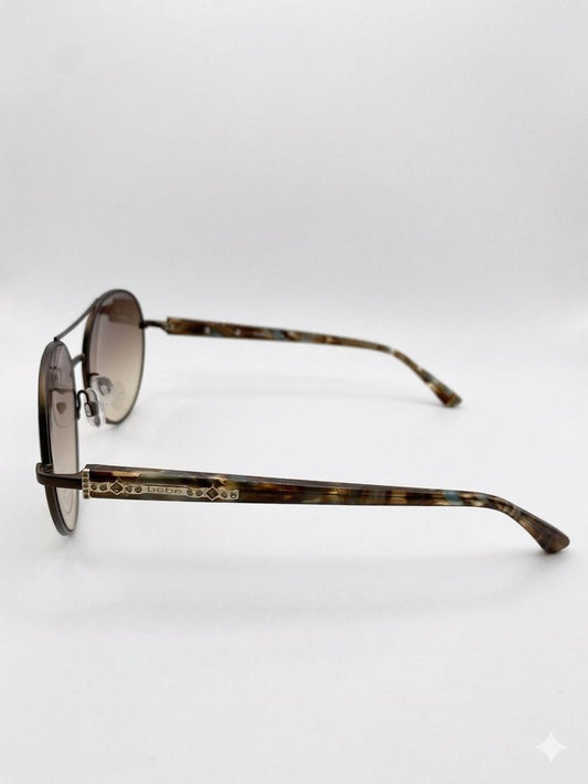 Gafas de Sol Bebe con Detalles de Cristales Swarovski y Montura Carey