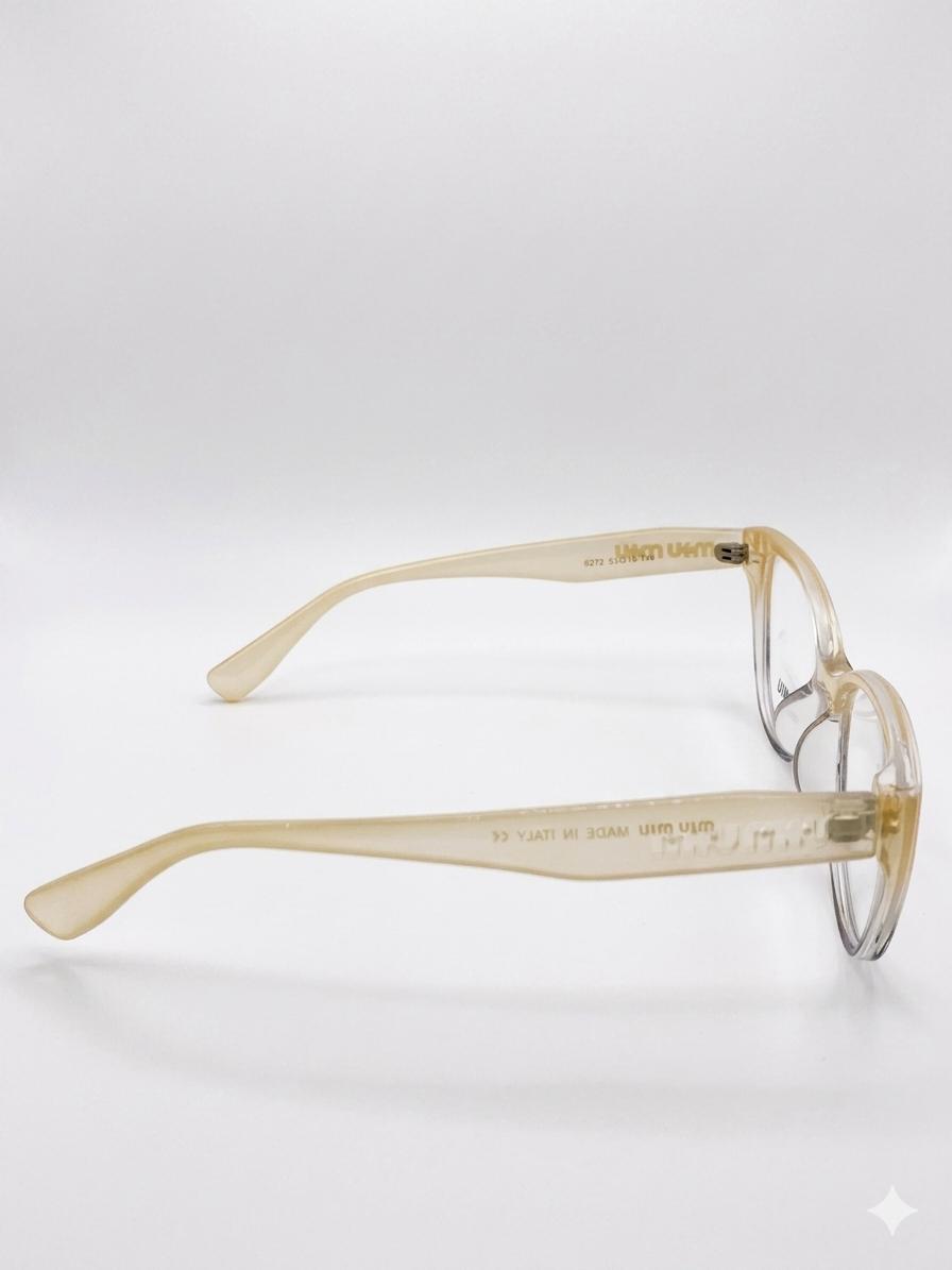 Gafas de Vista Miu Miu Cat-Eye Transparentes (Efecto Degradado)