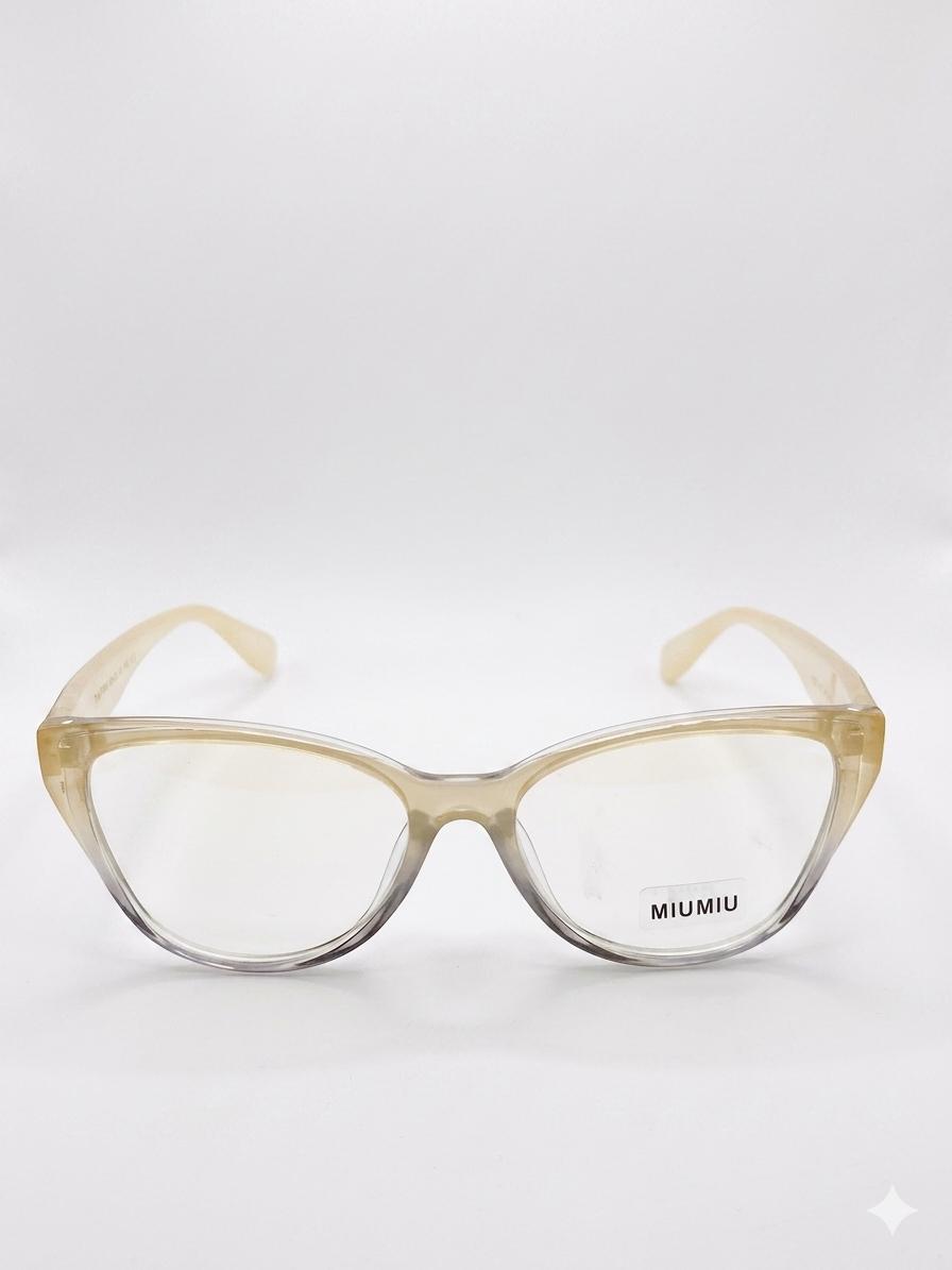 Gafas de Vista Miu Miu Cat-Eye Transparentes (Efecto Degradado)
