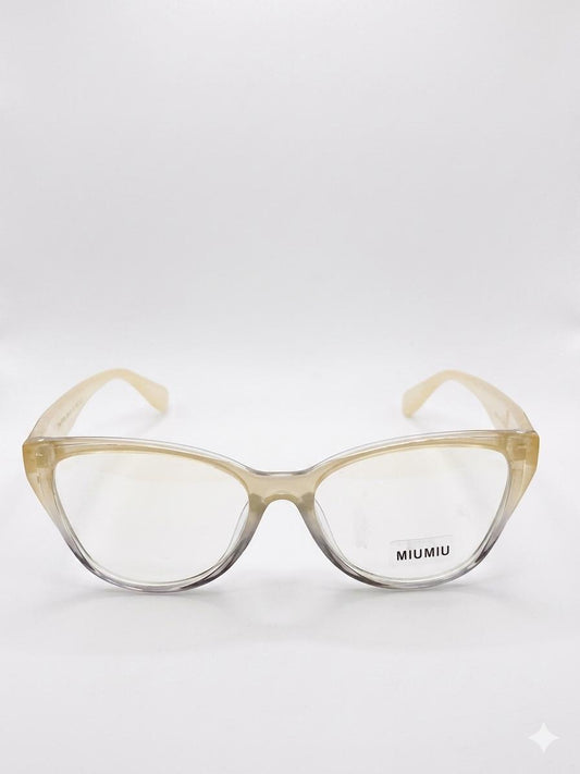 Gafas de Vista Miu Miu Cat-Eye Transparentes (Efecto Degradado)
