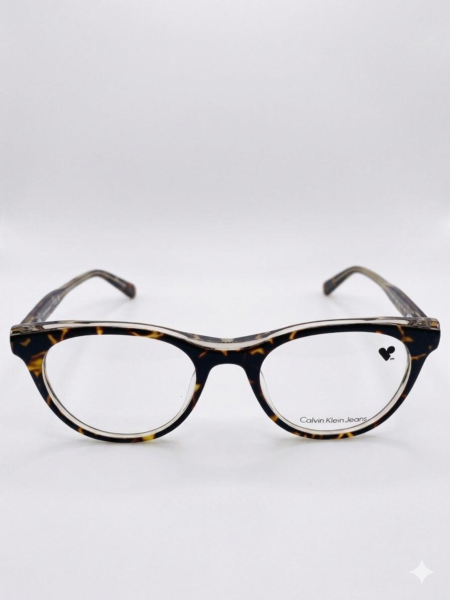 Gafas Calvin Klein Jeans de Carey con Montura Transparente y Estilo Cat-Eye
