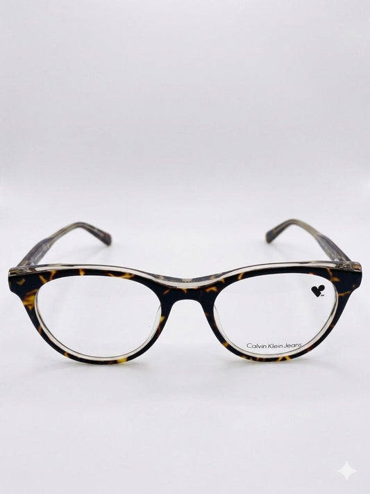 Gafas Calvin Klein Jeans de Carey con Montura Transparente y Estilo Cat-Eye