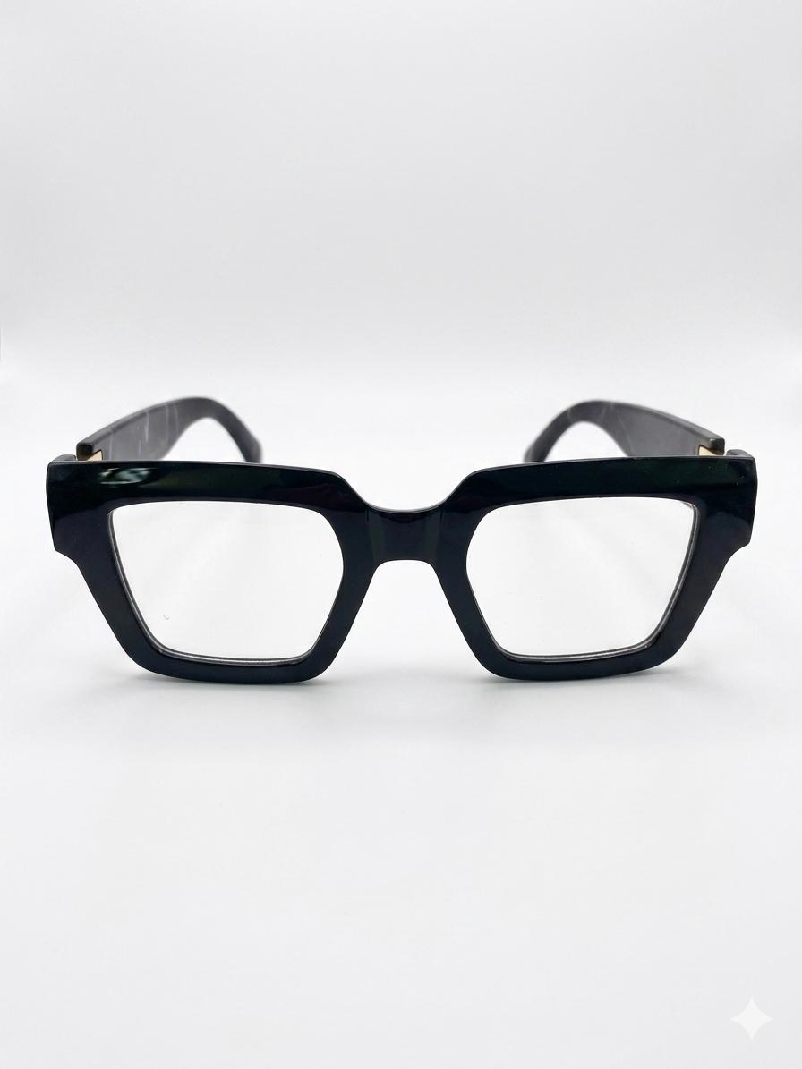 Gafas de Sol Premium – Estilo Square Chunky con Alma de Mármol