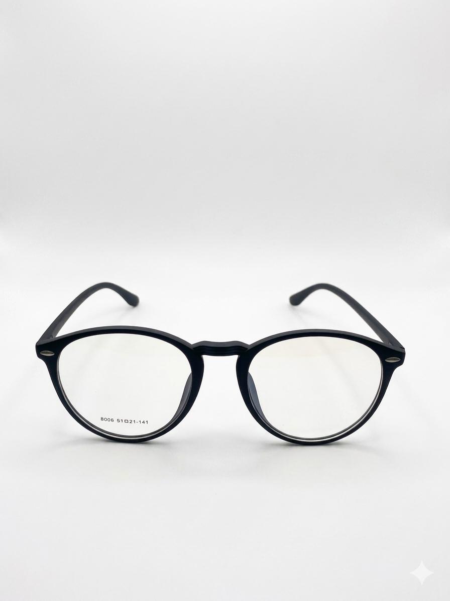 Lentes de Descanso Confort Black – Estilo Intelectual y Protección Diaria