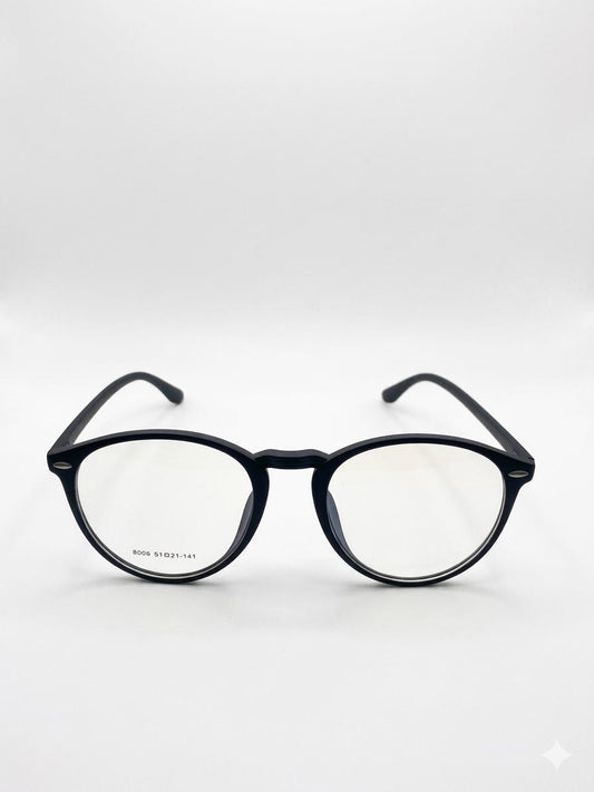 Lentes de Descanso Confort Black – Estilo Intelectual y Protección Diaria