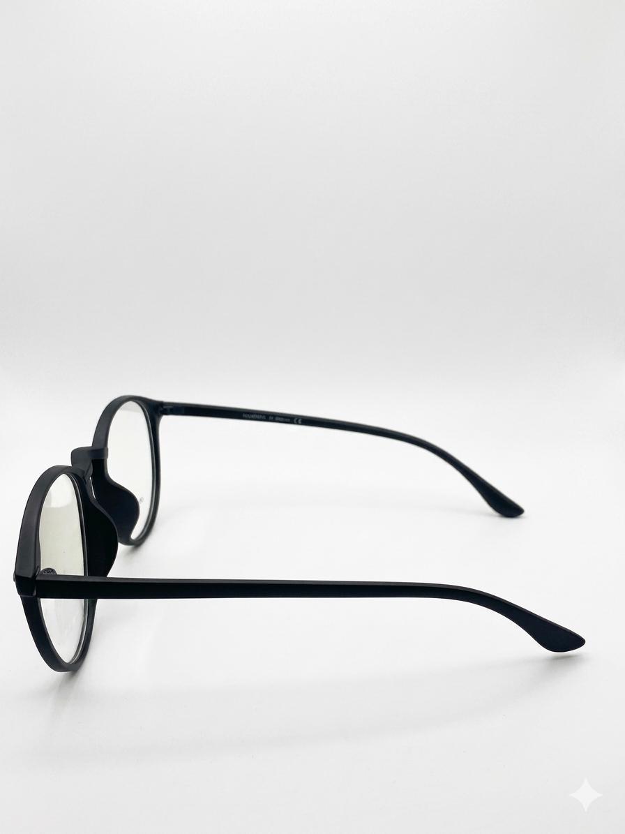 Lentes de Descanso Confort Black – Estilo Intelectual y Protección Diaria